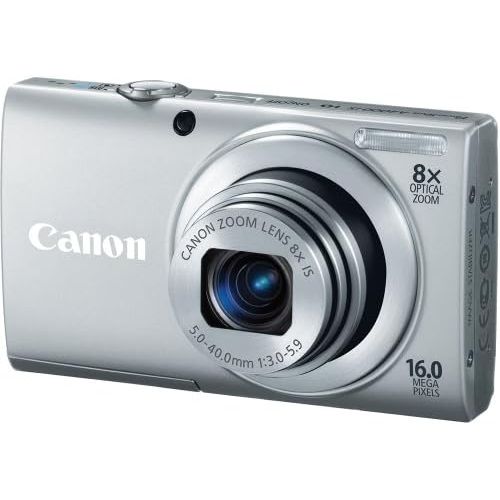 캐논 Canon PowerShot A4000IS 16.0 MP Digital Camera with 8x Optical Image Stabilized Zoom 28mm Wide-Angle Lens with 720p HD Video Recording and 3.0-Inch LCD (Silver)