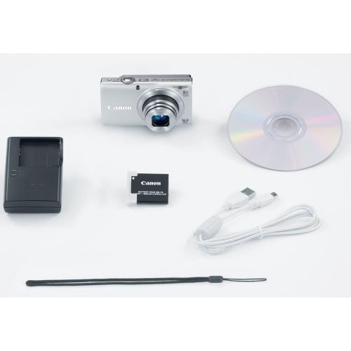 캐논 Canon PowerShot A4000IS 16.0 MP Digital Camera with 8x Optical Image Stabilized Zoom 28mm Wide-Angle Lens with 720p HD Video Recording and 3.0-Inch LCD (Silver)