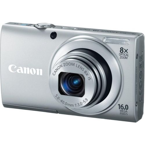 캐논 Canon PowerShot A4000IS 16.0 MP Digital Camera with 8x Optical Image Stabilized Zoom 28mm Wide-Angle Lens with 720p HD Video Recording and 3.0-Inch LCD (Silver)