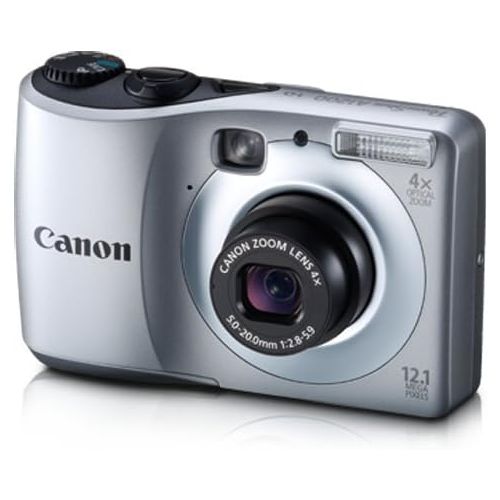 캐논 Canon Powershot A1200 12.1 MP Digital Camera with 4x Optical Zoom (Silver) (OLD MODEL)