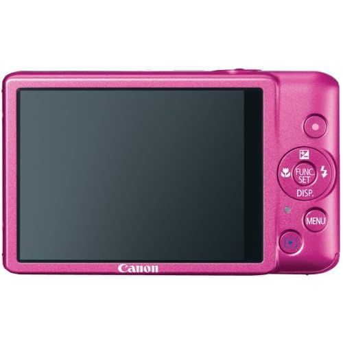 캐논 Canon PowerShot ELPH 100 HS 12.1 MP CMOS Digital Camera with 4X Optical Zoom (Pink)