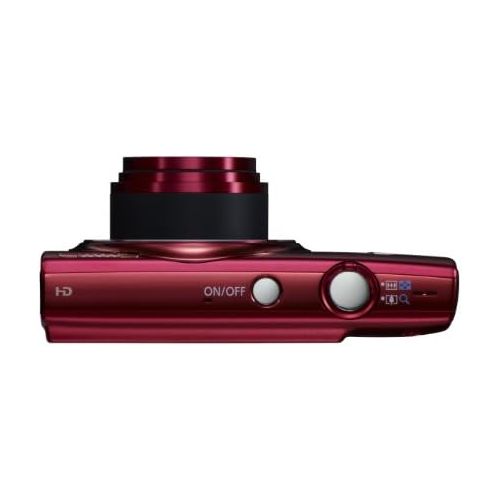 캐논 Canon PowerShot ELPH 150 IS Digital Camera (Red)