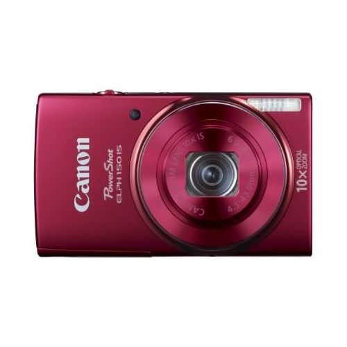 캐논 Canon PowerShot ELPH 150 IS Digital Camera (Red)