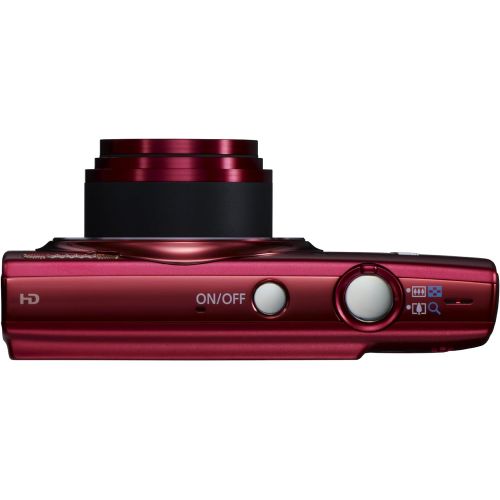 캐논 Canon PowerShot ELPH 150 IS Digital Camera (Red)