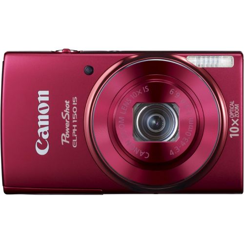 캐논 Canon PowerShot ELPH 150 IS Digital Camera (Red)