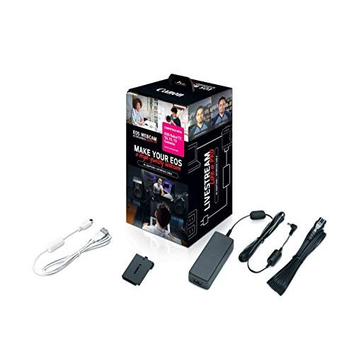 캐논 Canon EOS Webcam Accessories Starter Kit for EOS Rebel T7, T6, T5, T3