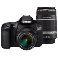 Canon Digital SLR Camera EOS 60D with EF-S18-55mm / EF-S55-250mm Lens Kit - International Version