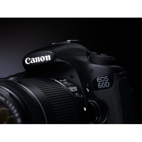 캐논 Canon Digital SLR Camera EOS 60D with EF-S18-55mm / EF-S55-250mm Lens Kit - International Version