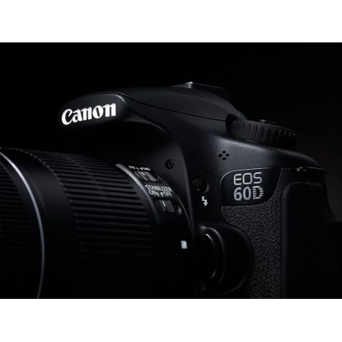 캐논 Canon Digital SLR Camera EOS 60D with EF-S18-55mm / EF-S55-250mm Lens Kit - International Version