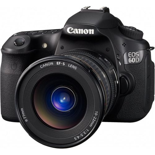 캐논 Canon Digital SLR Camera EOS 60D with EF-S18-55mm / EF-S55-250mm Lens Kit - International Version