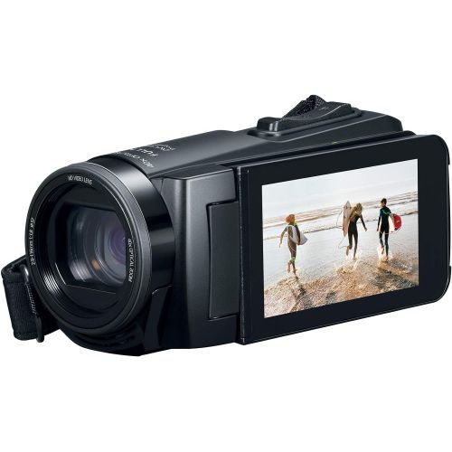 캐논 Canon VIXIA HF W10 Video camera Camcorder with Built-in Memory (8GB), Waterproof, Shockproof, 40X Optical and 60X Dynamic Zoom (3909C001)