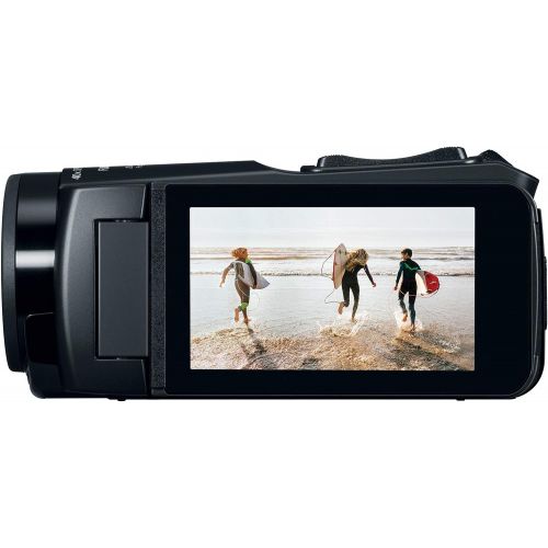 캐논 Canon VIXIA HF W10 Video camera Camcorder with Built-in Memory (8GB), Waterproof, Shockproof, 40X Optical and 60X Dynamic Zoom (3909C001)