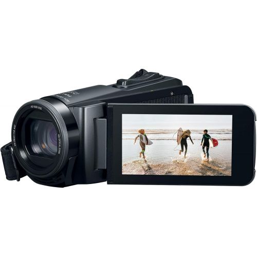 캐논 Canon VIXIA HF W10 Video camera Camcorder with Built-in Memory (8GB), Waterproof, Shockproof, 40X Optical and 60X Dynamic Zoom (3909C001)