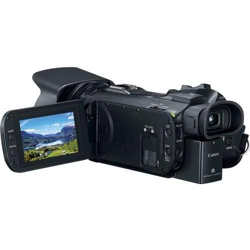 캐논 Canon Vixia HF G50 UHD 4K Camcorder with Premium Accessory Kit Including Padded Bag, Microphone, Filters & 64GB High Speed U3 Memory