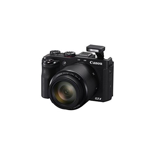 캐논 Canon PowerShot G3 X Digital Camera w/ 1-Inch Sensor and 25x Optical Zoom - Wi-Fi & NFC Enabled (Black)