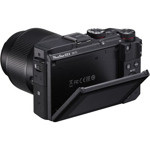 캐논 Canon PowerShot G3 X Digital Camera w/ 1-Inch Sensor and 25x Optical Zoom - Wi-Fi & NFC Enabled (Black)