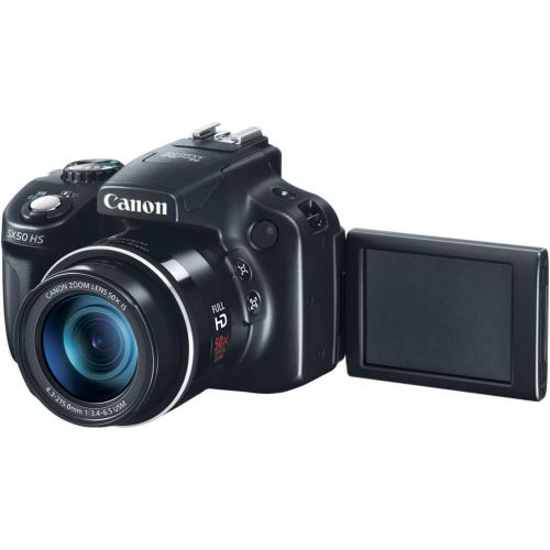 캐논 Canon PowerShot SX50 HS 12MP Digital Camera with 2.8-Inch LCD (Black)