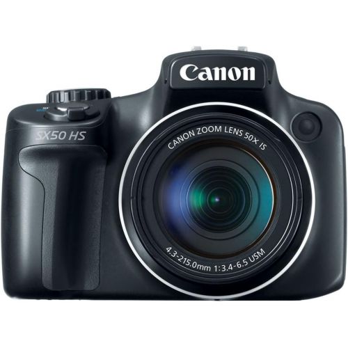 캐논 Canon PowerShot SX50 HS 12MP Digital Camera with 2.8-Inch LCD (Black)