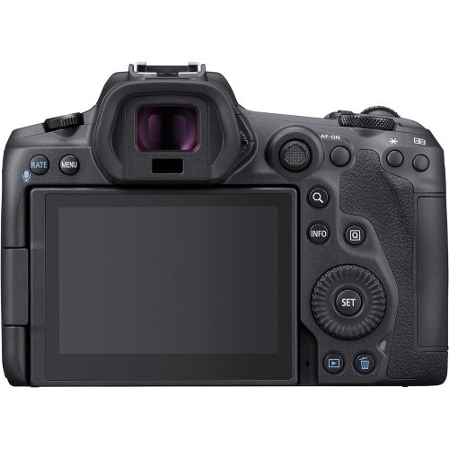 캐논 Canon EOS R5 Full-Frame Mirrorless Camera with 8K Video, 45 Megapixel Full-Frame CMOS Sensor, DIGIC X Image Processor, Dual Memory Card Slots, and Up to 12 fps Mechnical Shutter, B