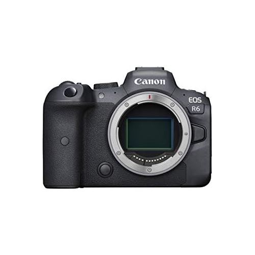 캐논 Canon EOS R6 Full-Frame Mirrorless Camera with 4K Video, Full-Frame CMOS Senor, DIGIC X Image Processor, Dual UHS-II SD Memory Card Slots, and Up to 12 fps with Mechnical Shutter,