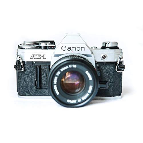 캐논 Canon AE-1 35mm Film Camera w/ 50mm 1:1.8 Lens