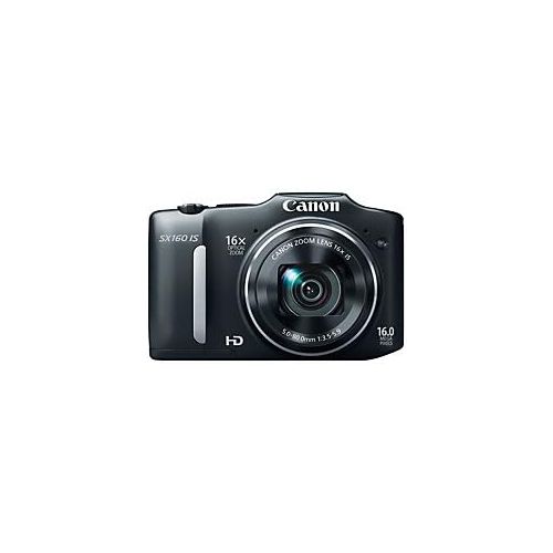 캐논 Canon PowerShot SX160 IS 16.0 MP Digital Camera (Old Model) with 16x Wide-Angle Optical Image Stabilized Zoom with 3.0-Inch LCD