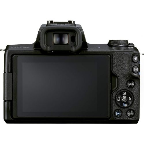 캐논 Canon EOS M50 Mark II + EF-M 15-45mm is STM Kit Black