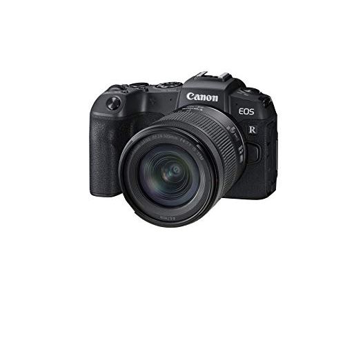 캐논 Canon EOS RP Full-frame Mirrorless Interchangeable Lens Camera + RF24-105mm Lens F4-7.1 IS STM Lens Kit-- Compact and Lightweight for Traveling and Vlogging, Black (3380C132)