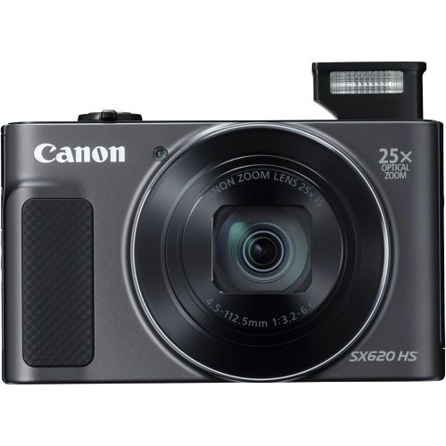 캐논 Canon PowerShot SX620 Digital Camera w/25x Optical Zoom - Wi-Fi & NFC Enabled (Black)