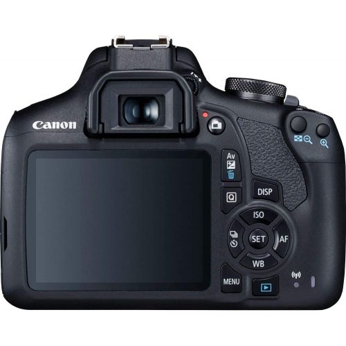 캐논 Canon EOS 2000D (Rebel T7) DSLR Camera with EF-S 18-55mm f/3.5-5.6 DC III Lens & Accessory Bundle ? Includes: 2X 32GB SDHC Memory Card, Extended Life Battery, Case, Filters, Auxili