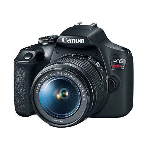 캐논 Canon EOS Rebel T7 DSLR Camera with 18-55mm Lens Built-in Wi-Fi 24.1 MP CMOS Sensor DIGIC 4+ Image Processor and Full HD Videos