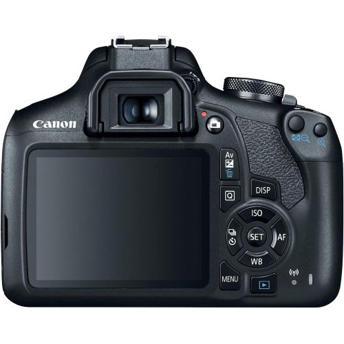 캐논 Canon EOS Rebel T7 DSLR Camera with 18-55mm Lens Built-in Wi-Fi 24.1 MP CMOS Sensor DIGIC 4+ Image Processor and Full HD Videos