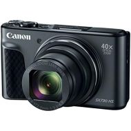 Canon PowerShot SX730 Digital Camera w/40x Optical Zoom & 3 Inch Tilt LCD - Wi-Fi, NFC, & Bluetooth Enabled (Black)