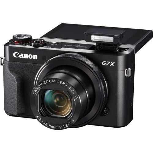 캐논 Canon PowerShot G7 X Mark II Digital Camera with Wi-Fi and 4.2X Optical Zoom (Black) + Pixibytes Pro Bundle