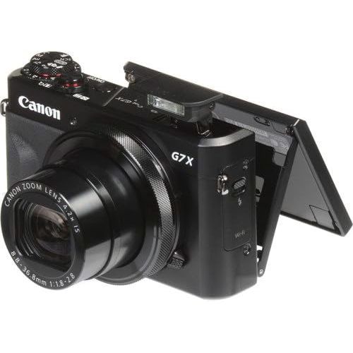 캐논 Canon PowerShot G7 X Mark II Digital Camera with Wi-Fi and 4.2X Optical Zoom (Black) + Pixibytes Pro Bundle