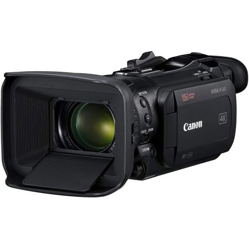 캐논 Canon VIXIA HF G60 Video Camera Camcorder with 4K UHD Video at 30p, 1.0” CMOS Image Sensor, Dual Pixel CMOS AF, 15x Optical Zoom lens, DIGIC DV 6 Image Processor,and 3.0-inch touch