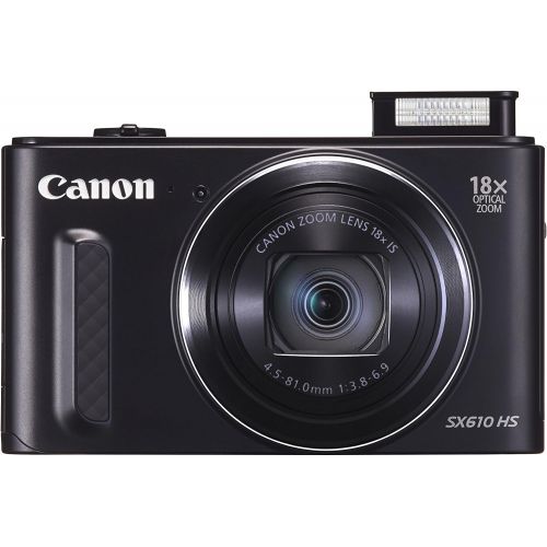 캐논 Canon PowerShot SX610 HS - Wi-Fi Enabled (Black)