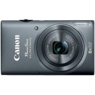 Canon PowerShot ELPH 130 IS 16.0 MP Digital Camera with 8x Optical Zoom 28mm Wide-Angle Lens and 720p HD Video Recording (Gray) (OLD MODEL)