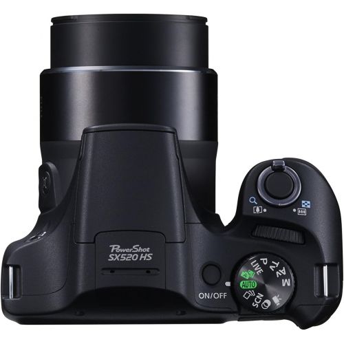 캐논 Canon PowerShot SX520 16Digital Camera with 42x Optical Image Stabilized Zoom with 3-Inch LCD (Black)