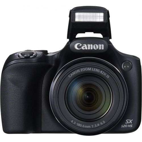 캐논 Canon PowerShot SX520 16Digital Camera with 42x Optical Image Stabilized Zoom with 3-Inch LCD (Black)