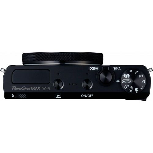 캐논 Canon PowerShot G9 X Digital Camera with 3x Optical Zoom, Built-in Wi-Fi and 3 inch LCD (Black)
