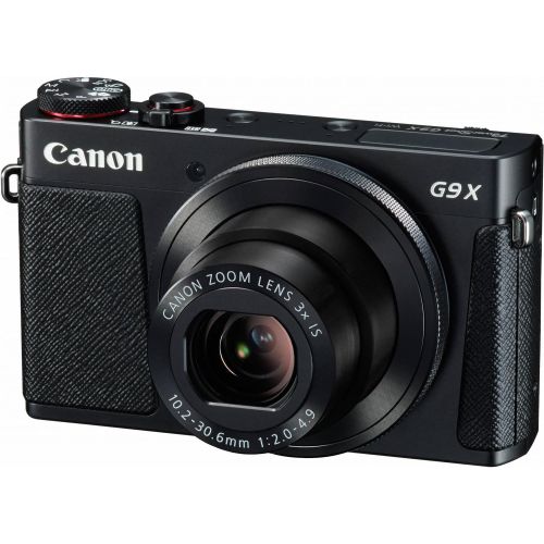 캐논 Canon PowerShot G9 X Digital Camera with 3x Optical Zoom, Built-in Wi-Fi and 3 inch LCD (Black)