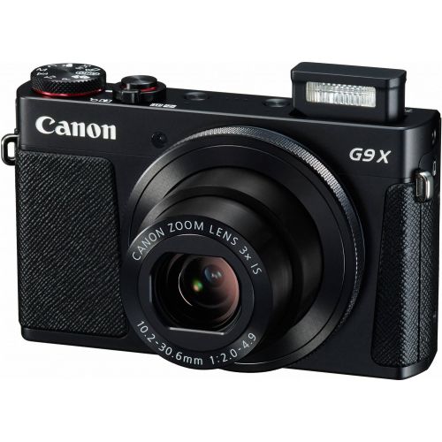 캐논 Canon PowerShot G9 X Digital Camera with 3x Optical Zoom, Built-in Wi-Fi and 3 inch LCD (Black)