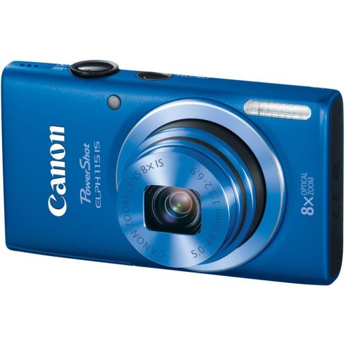 캐논 Canon PowerShot ELPH 115 16MP Digital Camera (Blue) (OLD MODEL)