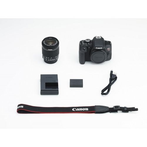 캐논 Canon EOS Rebel T6i Digital SLR with EF-S 18-55mm IS STM Lens - Wi-Fi Enabled