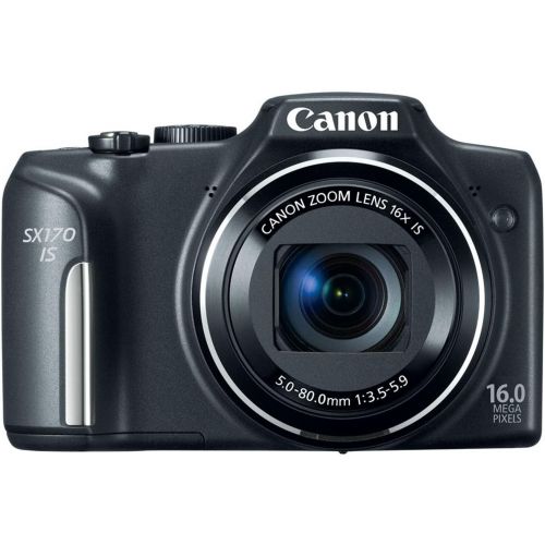 캐논 Canon PowerShot SX170 IS 16.0 MP Digital Camera, Black (discontinued by manufacturer)