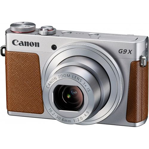 캐논 Canon PowerShot G9 X Digital Camera with 3x Optical Zoom, Built-in Wi-Fi and 3 inch LCD touch panel (Silver)