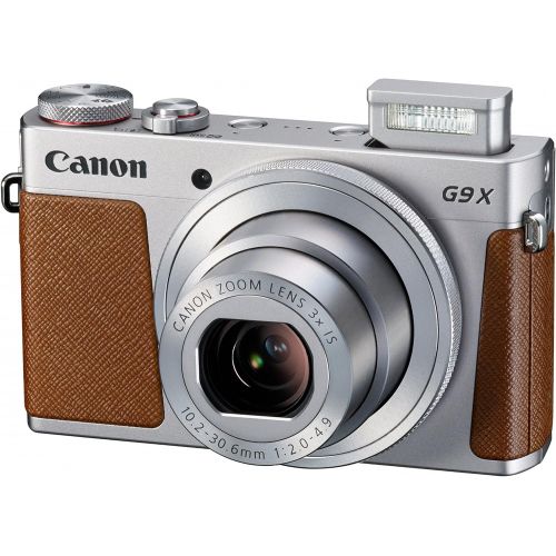 캐논 Canon PowerShot G9 X Digital Camera with 3x Optical Zoom, Built-in Wi-Fi and 3 inch LCD touch panel (Silver)