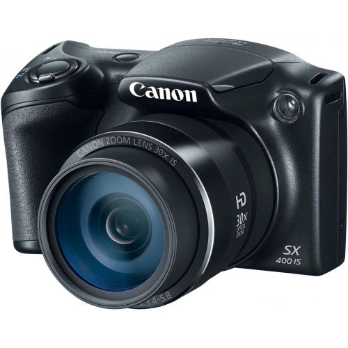 캐논 Canon PowerShot SX400 Digital Camera with 30x Optical Zoom (Black) (Discontinued by Manufacturer)
