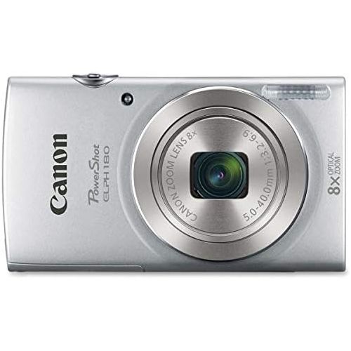 캐논 Canon PowerShot ELPH 180 20-Megapixel Digital Camera, Silver